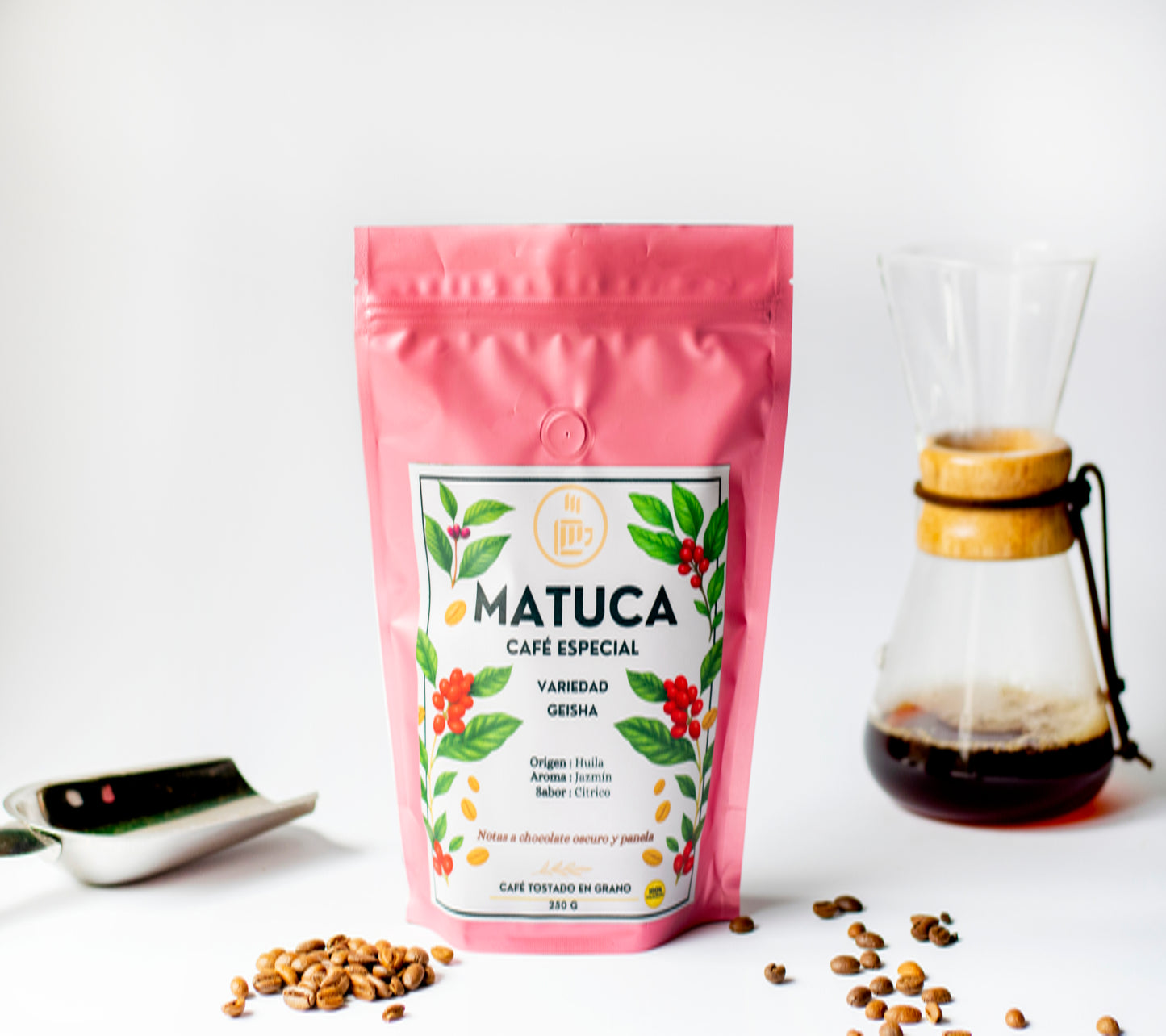 Café en grano Geisha 250g