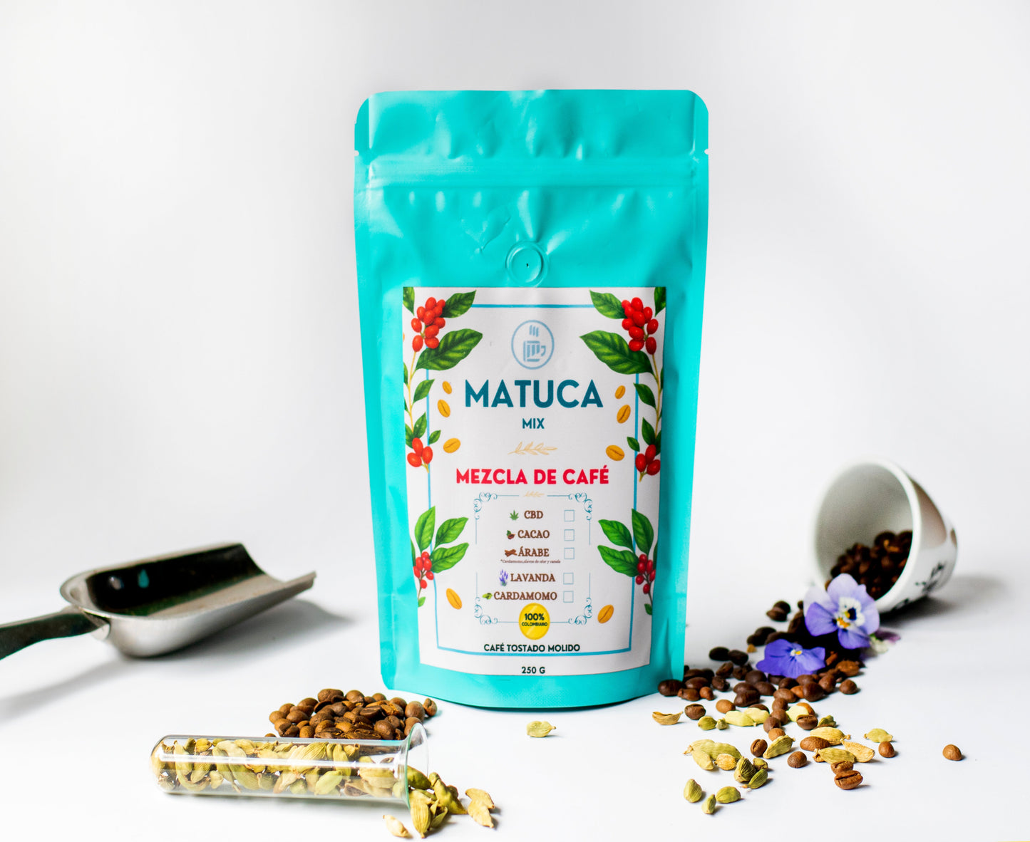 Café molido con Mezclas Especiales 250g